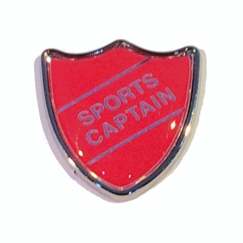 SPORTS CAPTAIN shield badge